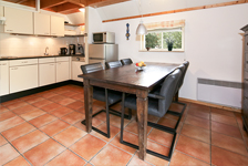 Open plan kitchen space