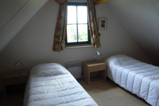 Twin room in the attic